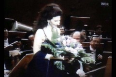 Photo taken from the TV-Lucia Aliberti-Concert-40 Jahre WDR-Kölner Rundfunk Sinfonie Orchester-Hans Vonk conductor-Kölner Philharmonie-Koln:http://www.luciaaliberti.it #luciaaliberti #hansvonk #kolnerrundfunksinfonie #kolnerphilharmonie #koln  