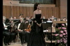 Photo taken from the TV-Lucia Aliberti-Concert Hall-Vatroslav Lisinski-Zagreb-Concert-On Stage-La Perla Fashion:http:www.luciaaliberti.it #luciaaliberti #concert #concerthall #vatroslavlisinski #zagreb #concert #onstage #laperlafashion