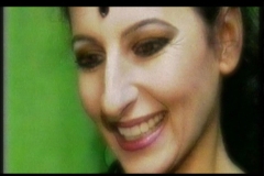 Photo taken from the TV News-Lucia Aliberti-Opera-Anna Bolena-Deutsche Oper Berlin-Berlin-Dressing Room-Makeup Session-TV Portrait-Photo taken from the TV-Portrait Series:http://www.luciaaliberti.it #luciaaliberti #deutscheoperberlin #berlin #annabolena #opera #dressingroom #tvportrait #portraitseries