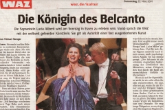 WESTDEUTSCHE ALLGEMEINE-WAZ-de/Kultur-Photo Klaus Rudolph-Lucia Aliberti-Philharmonie-Essen-Concert-On-Stage-Escada Fashion :http://www.luciaaliberti.it #luciaaliberti #philharmonieessen #concert #essen #onstage #tvportrait #escadafashion