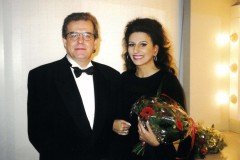 Lucia Aliberti with the tenor Alberto Cupido⚘Deutsche Oper Berlin⚘Berlin⚘Opera⚘"Lucia di Lammermoor”⚘Dressing Room⚘Photo taken from the Video⚘ TV Portrait⚘:http://www.luciaaliberti.it #luciaaliberti #albertocupido #deutscheoperberlin #berlin #luciadilammermoor #opera #tvportrait #video #dressingroom