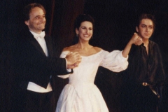 Kranichphoto-Lucia Aliberti with the Mexican tenor Francisco Araiza and the Swiss conductor Marcello Viotti-Deutsche Oper Berlin-Berlin-Opera-Lucia di Lammermoor-TV Portrait:http://www.luciaaliberti.it #luciaaliberti #franciscoaraiza #marcelloviotti #deutscheoperberlin #berlin #luciadilammermoor #opera #onstage #tvnews #tvportrait