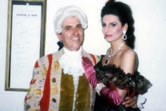 Aliphoto-Lucia Aliberti with the baritone Angelo Nardinocchi-Traviata-Rome Opera House-La Traviata-Opera-Rome:http://www.luciaaliberti.it #luciaaliberti #angelonardinocchi #romeoperahouse #traviata #opera #rome #dressingroom 