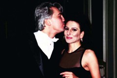 Aliphoto-Lucia Aliberti with the Russian baritone Dmitri Hvorostovsky-Gala Concert-Theater Basel-Basel-Dressing Room-TV Portrait:http://www.luciaaliberti.it #luciaaliberti #dmitrihvorostovsky #theaterbasel #basel #dressingroom #laperlafashion