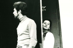 Kranichphoto-Lucia Aliberti with the bass Samuel Ramey-Opera-Les Contes d'Offmann-Deutsche Oper-Berlin-Rehearsalshttp://www.luciaaliberti.it #luciaaliberti #samuelramey #giancarlodelmonaco #deutscheoper #berlin #lescontesdoffmann #rehearsals