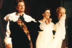 Kranichphoto-Lucia Aliberti with the the tenor Alfredo Kraus and the conductor Ralf Weikert-Deutsche Oper Berlin-Lucia di Lammermoor-Opera-On Stage:http://www.luciaaliberti.it #luciaaliberti #ralfweikert #alfredokraus #deutscheoper #berlin #luciadilammermoor #onstage