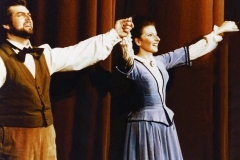 Kranichphoto-Lucia Aliberti with the Slovak tenor Peter Dvorsky-Deutsche Oper Berlin-Berlin-Opera-La Traviata-On Stage:http://www.luciaaliberti.it #luciaaliberti #peterdvorsky #pierocappuccilli #deutscheoperberlin #berlin #latraviata #opera #onstage