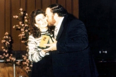 Photo Circolo Lirico L.Pavarotti-Carpi-Lucia Aliberti-Receives the Award Circolo Lirico L.Pavarotti from Pavarotti-Concert-Lucia di Lammermoor-Duet-Carpi :http://www.luciaaliberti.it #luciaaliberti #lucianopavarotti #awardcircololiricolucianopavarotti #carpi #concert #duet #luciadilammermoor #tvnews #tvportrait