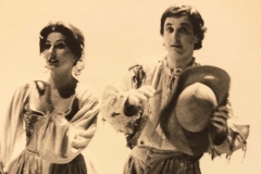 Photo Lelli e Masotti-Lucia Aliberti with the tenor Paolo Barbacini-Opera-Falstaff-Teatro alla Scala-Milan-On Stage:http://www.luciaaliberti.it #luciaaliberti  #paolobarbacini #teatroallascala #milan #falstaff #opera #giorgiostrehler #lorinmaazel #onstage