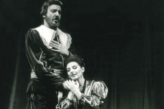 Photo Luciano Romano-Lucia Aliberti with the bass Mario Luperi-I Puritani-Teatro S.Carlo-Napoli-On Stage:http://www.luciaaliberti.it #luciaaliberti  #marioluperi #ipuritani #sancarlo #napoli #onstage