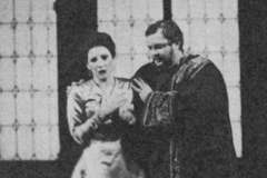 Photo Press Office Teatro La Fenice,Venice-Lucia Aliberti with the baritone Antonio Salvadori-Aroldo-Photo taken from the Newspaper:http://www.luciaaliberti.it #luciaaliberti #antoniosalvadori #teatrolafenice #venice #aroldo #opera #onstage
