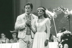 Photo Sinopoli-Lucia Aliberti with the tenor Bruce Ford-La Sonnambula-Co-Prod. of the Teatro Bellini with the Wiesbaden Opera:http://www.luciaaliberti.it #luciaaliberti #bruceford #teatrobellini #lasonnambula #catania #onstage