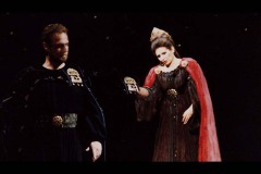 Photo taken from the TV-Lucia Aliberti with the bass Roberto Scandiuzzi-Opera-Norma-Teatro Bellini-Catania-On Stage-TV Portrait:http://www.luciaaliberti.it #luciaaliberti #robertoscandiuzzi #teatrobellini #catania #norma #opera #onstage #tvnews #tvportrait