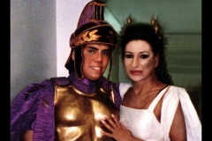 Photo taken from the Video-Lucia Aliberti with the Peruvian tenor Andreas Veramendi-Lima Opera House-Festival A.Granda-Lima-Opera-Norma-Dressing Room-Makeup Session-Video-Live DVD:http://www.luciaaliberti.it #luciaaliberti #andreasveramendi #limaoperahouse #festivalagranda #lima #norma #opera #video #dvd #dressingroom #makeupsession+