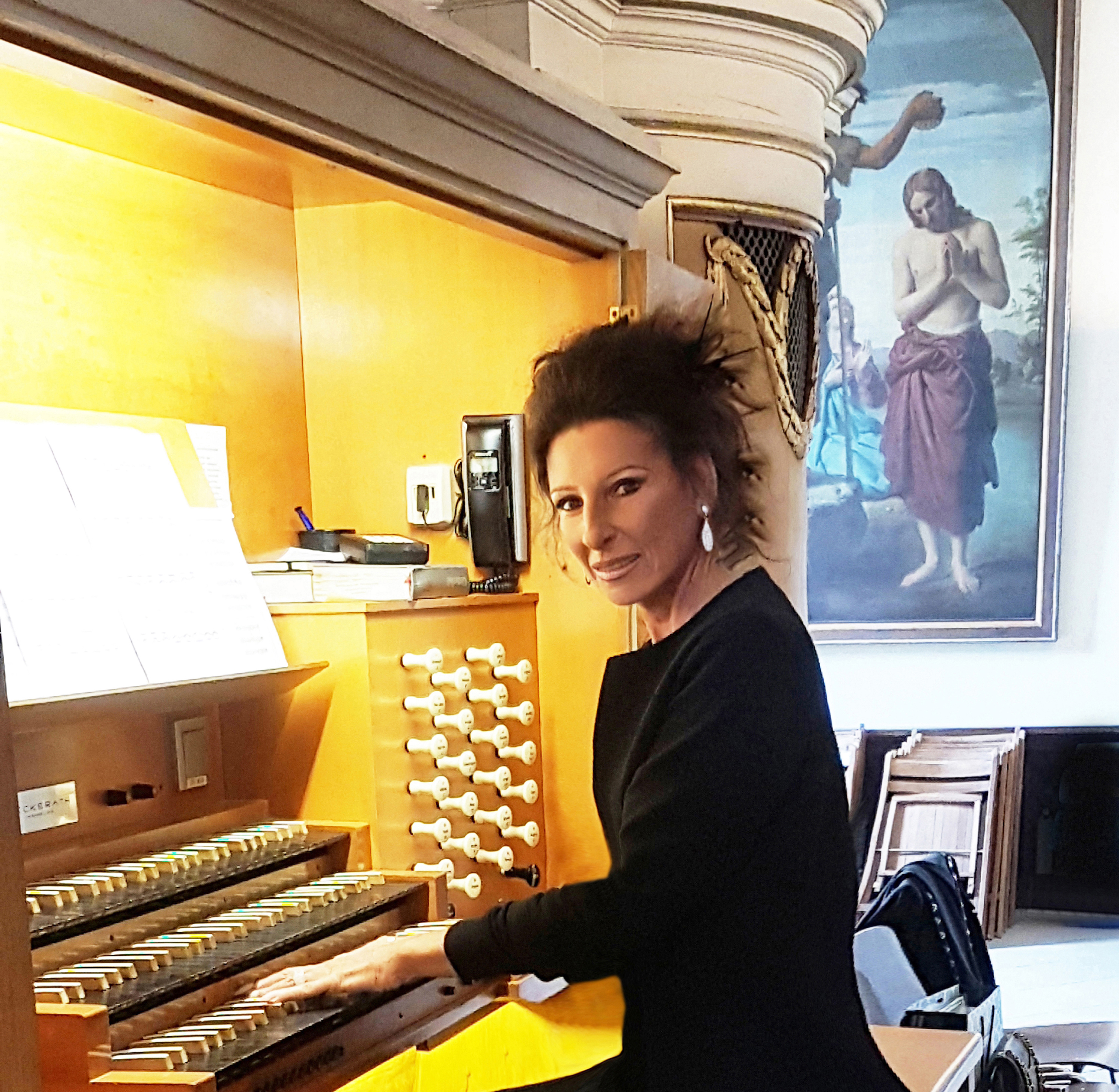 Lucia Aliberti⚘Lucia plays the Organ⚘St.Andreas Church⚘a jewel of the German Baroque⚘Special Concert⚘Sacred Music⚘Dusseldorf⚘Armani Fashion⚘:http://www.luciaaliberti.it #luciaaliberti #standreaschurch #germanbaroque #sacredconcert #dusseldorf #organ #armanifashion