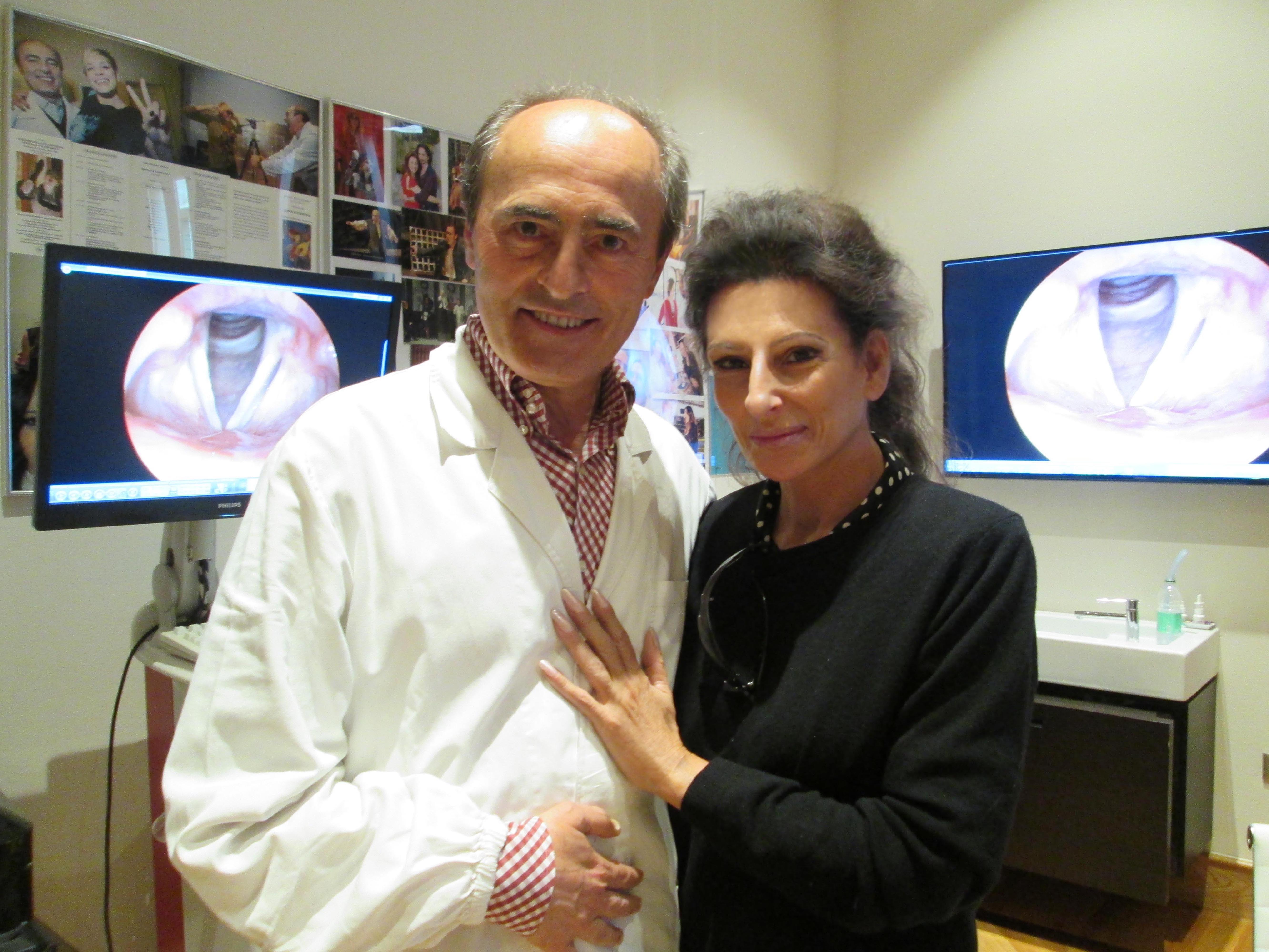 Lucia Aliberti with the famous Dr.Franco Fussi⚘Ravenna⚘Voice Specialist⚘Friend of Singers⚘:http://www.luciaaliberti.it #luciaaliberti #francofussi #ravenna