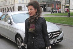 Aliphoto-Lucia Aliberti-Traveling-With hers Beloved Trolley-Hotel Bayerischer Hof-Munich-Concerts-German Tour-Taxi:http://www.luciaaliberti.it #luciaaliberti #hotelbayerischerhof #munich #concerts #germantour #traveling #trolley #taxi