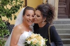 Aliphoto-Lucia Aliberti with her great friend Bernadette Herzog-Wedding-Dusseldorf-Armani Fashion:http://www.luciaaliberti.it #luciaaliberti #bernadetteherzog #wedding #dusseldorf #armanifashion