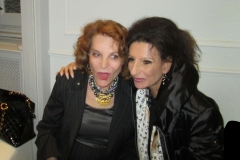 Aliphoto-Lucia Aliberti with the Fashion Designer and Ambassador of Italian Fashion Raffaella Curiel-Curiel Fashion Show-Raffaella Curiel's Atelier-Milan:http://www.luciaaliberti.it #luciaaliberti #raffaellacurielshow #curielfashiomontenapoleone #milan