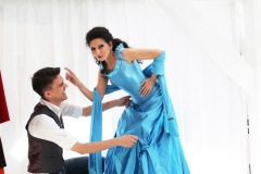 Photo Balimero-Lucia Aliberti with the Fashion Designer Daniel Fendler-Photo Shooting-Daniel Fendler Fashion-Atelier Daniel Fendler-Munich:http://www.luciaaliberti.it #luciaaliberti #danielfendlerfashion #munich #atelier #photoshooting