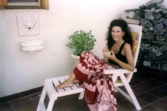 Photo Herlinde Koelbl-Lucia Aliberti-Loves Ice Cream-Villa Bellini-Savoca-Sicily-Photo Shooting-Relax:http://www.luciaaliberti.it #luciaaliberti #villabellini #relaxing #icecream #savoca #sicily 