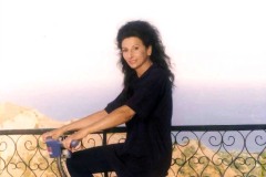 Photo Herlinde Koelbl-Lucia Aliberti-On bicycle-She loves blcycle-Relaxing-Villa Bellini-Savoca-Sicily:http://www.luciaaliberti.it #luciaaliberti #villabellini #relaxing #bicycle #savoca #sicily