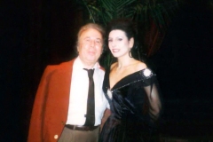 Aliphoto-Lucia Aliberti with the conductor Anton Guadagno-Bunka Kaikan Theater-Tokyo-La Traviata-Opera-Back Stage:http://www.luciaaliberti.it #luciaaliberti #antonguadagno #bunkakaikantheater #tokyo #latraviata #opera #backstage