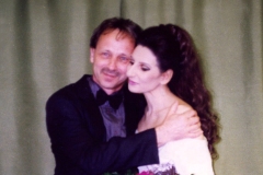 Aliphoto-Lucia Aliberti with the director Helmut Polixa-Opera-La Sonnambula-Lausanne Opera House-Lausanne-Dressing Room-Makeup Session:http://www.luciaaliberti.it #luciaaliberti #helmutpolixa #lausanneopera #lausanne #lasonnambula #opera #dressingroom #makeupsession