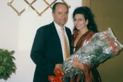 Aliphoto-Lucia Aliberti with the director Luca Verdone-Rome Opera House-Opera-La Traviata-Dressing Room-Makeup Session:http://www.luciaaliberti.it #luciaaliberti #lucaverdone #romeoperahouse #rome #latraviata #opera #dressingroom #makeupsession