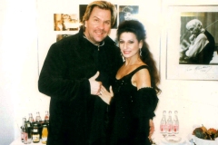 Aliphoto-Lucia Aliberti with the Finnish conductor Ari Rasilainen-Concert-Feierabendhaus-Ludwigshafen Concert-Dressing Room-La Perla Fashion:http://www.luciaaliberti.it #luciaaliberti #arirasilainen #feierabendhaus #ludwigshafen #concert #dressingroom #laperlafashion