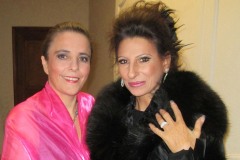 Aliphoto-Lucia Aliberti with the French soprano Aude Fabre-Charity Gala Concert-Saint Nicholas Cathedral-Montecarlo-Dressing Room:http://www.luciaaliberti.it #luciaaliberti #audefabre #saintnicholascathedral #montecarlo #charitygalaconcert #escadafashion #dressingroom #tvportrait #escadafashion+