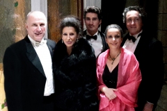 Lucia Aliberti with the conductor Jean-Louis Dedieu⚘the tenor Jéremy Duffau⚘the soprano Aude Fabre⚘the baritone Bernard Imber⚘Charity Gala Concert⚘Saint Nicholas Cathedral⚘Montecarlo⚘Dressing Room⚘Photo taken from the TV News⚘:http://www.luciaaliberti.it #luciaaliberti #audefabre #jeanlouisdedieu #jeremyduffau #bernardimber #saintnicholascathedral #montecarlo #charitygalaconcert #escadafashion #dressingroom #tvnews