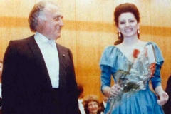 Photo Joshi Cabrajac-Lucia Aliberti with the baritone Piero Cappuccilli-Special Gala Concert-Congress-Centrum-Pforzheim-German Tour :http://www.luciaaliberti.it #luciaaliberti #pierocappuccilli #peterdvorsky #concert #congresscentrum #pforzheim #germantour #onstage #italianoperagala #tvnews #tvportrait