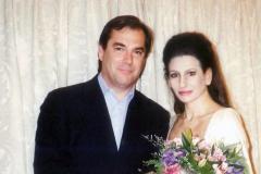 Photo Luis Miyar Menéndez-Lucia Aliberti with the Chilean conductor and composer Maximiano Valdés-Oviedo Opera House-Opera-La Sonnambula-Oviedo-Dressing Room-Makeup Session:http://www.luciaaliberti.it #luciaaliberti  #maximianovaldes #oviedoopera #oviedo #opera #lasonnambula #dressingroom #makeupsession 