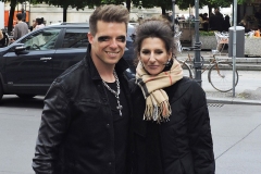 Photo Marco Mannozzi-Lucia Aliberti with The Dark Tenor-Hotel Hilton Berlin-Berlin-Concert-Gendarmenmarkt-Press Conference:http://www.luciaaliberti.it #luciaaliberti #billyandrews #thedarktenor #gendarmenmarkt #berlin #hotelhilton #pressconference #tvnews #tvportrait