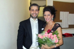 Photo Michele Pinna-Lucia Aliberti with the conductor Jader Bignamini-Auditorium-Milan-Special Concert-Ventennale Orchestra-Orchestra Sinfonica di Milano Giuseppe Verdi-Back Stage-Escada Fashion:http://www.luciaaliberti.it #luciaaliberti #jaderbignamini #auditorium #milan #orchestrasinfonicadimilanogiuseppeverdi #concert #backstage #escadafashion