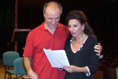 Photo Michele Pinna-Lucia Aliberti with the conductor Oleg Caetani-Auditorium-Orchestra Sinfonica di Milano Giuseppe Verdi-Milan-CD Recording-Early Verdi Arias-Rehearsals:http://www.luciaaliberti.it #luciaaliberti #olegcaetani #auditorium #milan #orchestrasinfonicadimilanogiuseppeverdi #cdrecording #earlyverdiarias #rehearsals