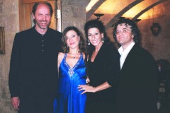 Aliphoto-Lucia Aliberti with her Manager Dr.Stefan Schmerbeck and the conductor Brian Schembri with his wife-Gala Concert-Teatro Manoel-Malta-Official Party of the Maltese Parliament and the Italian Embassy-Armani Fashion:http://www.luciaaliberti.it #luciaaliberti #brianschembri #stefanschmerbeck #teatromanoel #malta #italianembassy #malteseparliament #officialparty #armanifashion