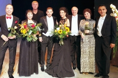 Aliphoto-Lucia Aliberti with the Singers of Regensburg Opera-the tenor Enrico Iviglia-the pianist Satomi Nishi-the Director of the Regensburg Opera House Jens Neundorff von Enzberg-the tenor Angelo Pollak-the mezzosoprano Vera Egorovathe-the baritone Seymur Karimov-Theater Regensburg-Regensburg-Concert-TV Portrait:http://www.luciaaliberti.it #luciaaliberti #theaterregensburg #enricoiviglia #satominishi #jensneundorffvonenzberg #angelopollak #veraegorova #seymurkarimov #regensburg #onstage #tvportrait #video