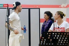 Aliphoto-Lucia Aliberti with the singer Mattia Briga and the pop star Emma Marrone-Amici 14-Real time-TV Show-Canale 5-Song by Ennio Morricone -Your Love-Rehearsals:http://www.luciaaliberti.it #luciaaliberti #emmamarrone #mattiabriga #amici14 #canale5 #realtime #enniomorricone #yourlove #rehearsals #mediaset