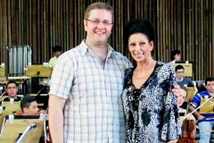 Aliphoto-Lucia Aliberti with the Polish tenor Tadeusz Szlenkier-Trancoso Festival-Trancoso-Brazil-Concert-Rehearsals:http://www.luciaaliberti.it #luciaaliberti #tadeuszszlenkier #trancosofestival #trancoso #brazil #concert #rehearsals #video