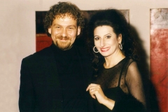 Aliphoto-Lucia Aliberti with the Slovenian clarinettist Darko Brlek-Concert-Ljubljana Festival-Ljubljana-Dressing Room-Live TV Recording-TV Portrait:http://www.luciaaliberti.it #luciaaliberti #darkobrlek #ljubljanafestiva #ljubljana #concert #dressingroom #tvnews #livetvrecording #laperlafashion