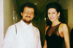 Aliphoto-Lucia Aliberti with the baritone Alessandro Corbelli Concert-Japan Tour-Back Stage-Tokyo-TV Portrait-La Perla Fashion:http://www.luciaaliberti.it #luciaaliberti #alessandrocorbelli #concert #tokyo #japantour #tvportrait #laperlafashion 