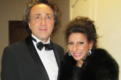 Aliphoto-Lucia Aliberti with the French baritone Bernard Imbert-Charity Gala Concert-Saint Nicholas Cathedral-Montecarlo-Dressing Room-Escada Fashion:http://www.luciaaliberti.it #luciaaliberti #bernardimbert #saintnicholascathedral #montecarlo #charitygalaconcert #dressingroom #tvportrait #tvnews #escadafashion