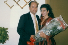 Aliphoto-Lucia Aliberti with the director Luca Verdone-Rome Opera House-Opera-La Traviata-Dressing Room-Makeup Session:http://www.luciaaliberti.it #luciaaliberti #lucaverdone #romeoperahouse #rome #latraviata #opera #dressingroom #makeupsession