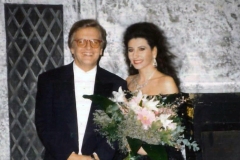 Aliphoto-Lucia Aliberti with theGerman pianist and conductor Justus Franz-TV Show-Live TV Recording:http://www.luciaaliberti.it #luciaaliberti #justusfrantz #tvshow #tvrecording #liverecording #tvportrait
