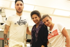Aliphoto-Lucia Aliberti with the singer Mattia Briga and the pop star Emma Marrone-Amici 14-Real time-TV Show-Canale 5-Song by Ennio Morricone -Your Love-Rehearsals:http://www.luciaaliberti.it #luciaaliberti #emmamarrone #mattiabriga #amici14 #canale5 #realtime #enniomorricone #yourlove #rehearsals #mediaset