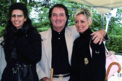 Aliphoto-Lucia Aliberti with the French singer Gerard Michel and his wife-Lucerne Festival-Open Air Concert-Lucerne-Rehearsals:http://www.luciaaliberti.it #luciaaliberti #gerardmichel #lucernefestival #openairconcert #rehearsals