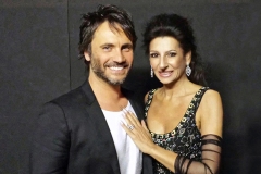 Aliphoto-Lucia Aliberti with the singer and songwriter Nek -Amici 14-TV Show-Canale 5-Mediaset-Escada Fashion:http://www.luciaaliberti.it #luciaaliberti #nek #amici14 #canale5 #mediaset #escadafashion