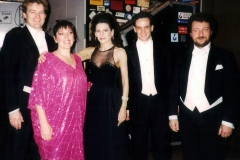 Aliphoto-Lucia Aliberti with the mezzosoprano Raquel Pierotti,the conductor Fabio Luisi,the baritone Alessandro Corbelli-Concert-Japan Tour-Back Stage-Tokyo-TV Portrait:http://www.luciaaliberti.it #luciaaliberti #raquelpierotti #fabioluisi #alessandrocorbelli #japantour #tokyo #backstage